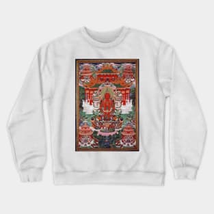 Buddha Amitayus in His Pure Land Crewneck Sweatshirt